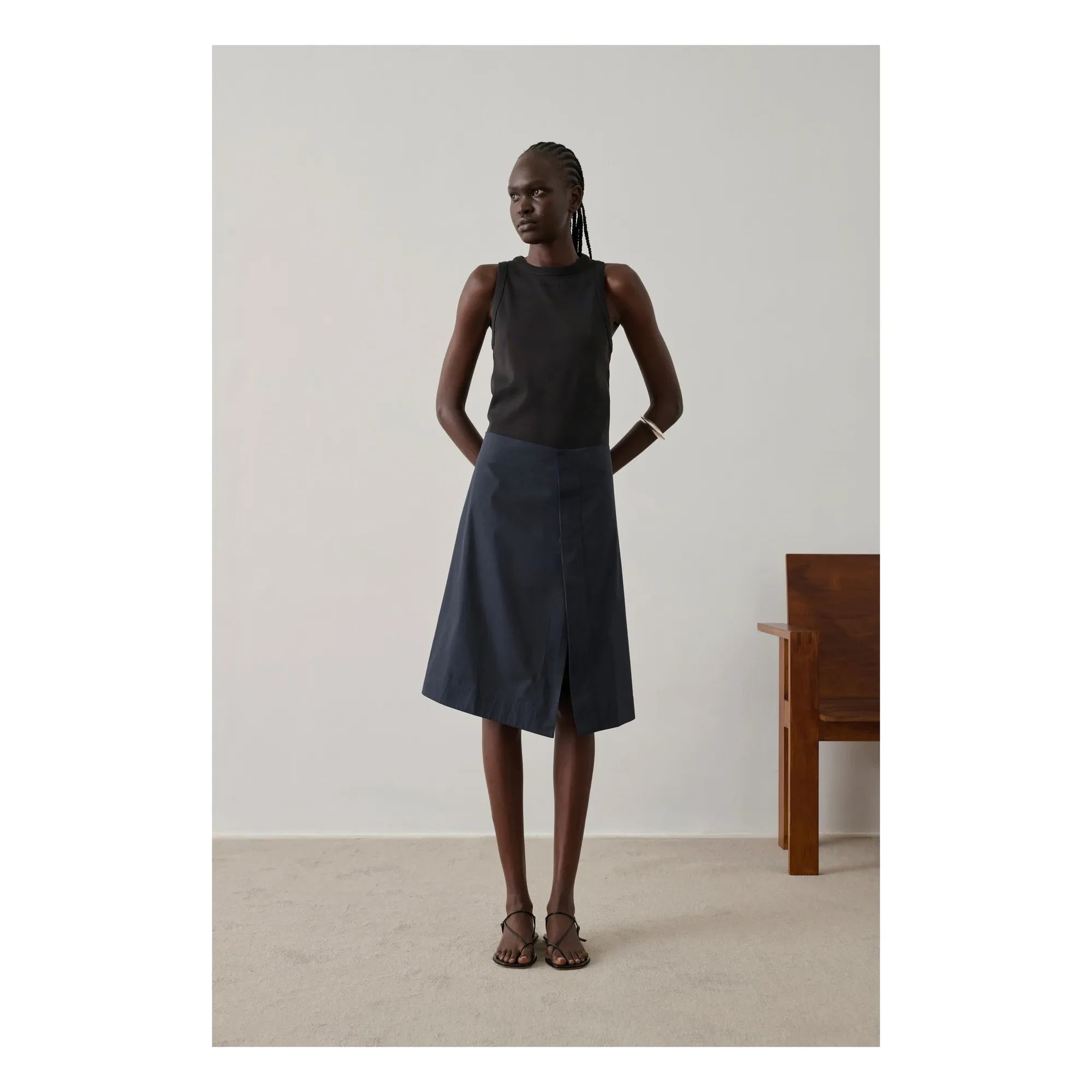 Soeur - Camiseta de tirantes de algodón orgánico Dolly | Carbono