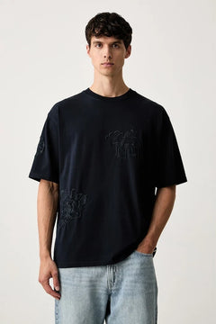 Scotch & Soda Camiseta de algodón para hombre