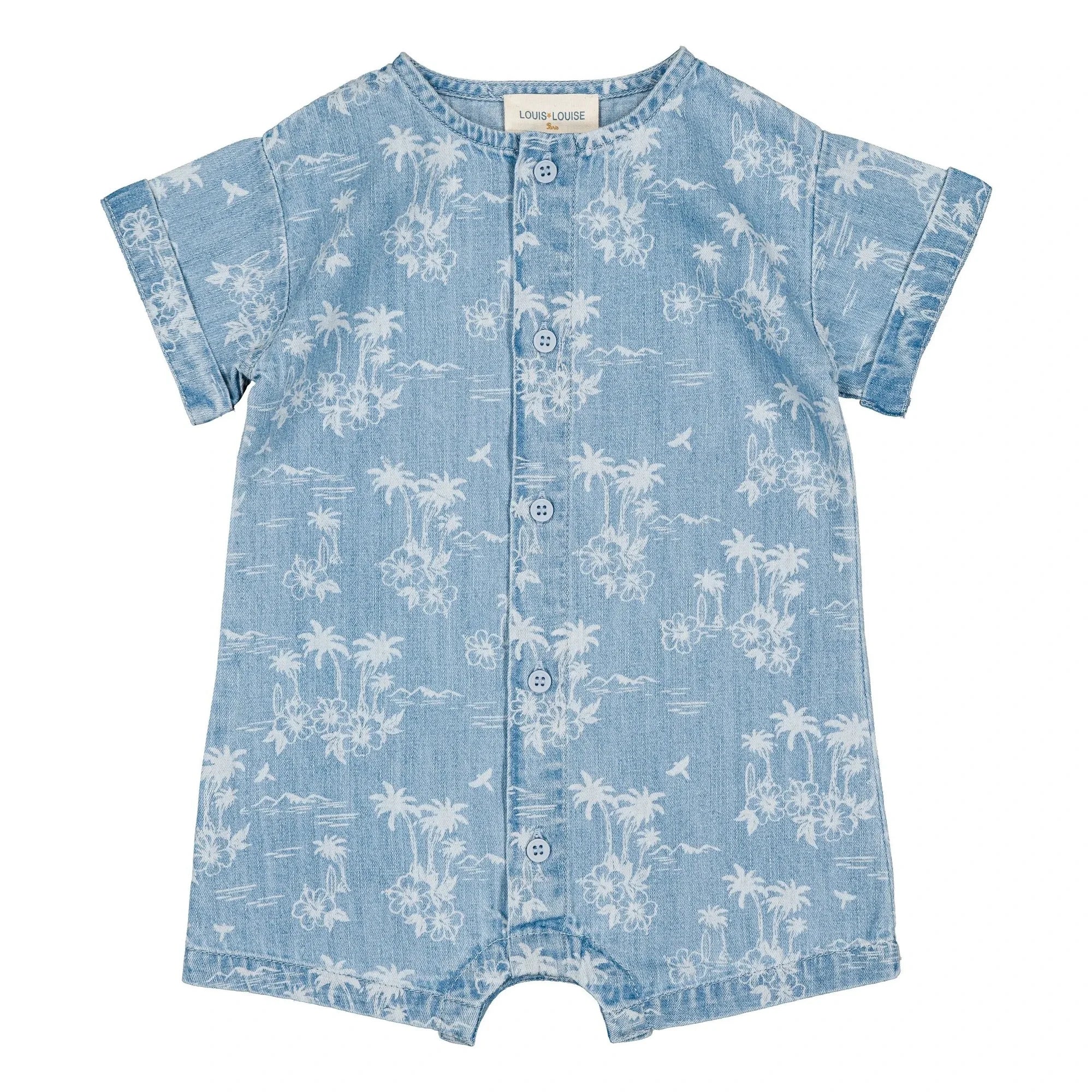Louis Louise - Hawaii Denim Tulum | Açık Mavi