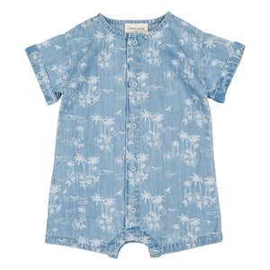 Louis Louise - Hawaii Denim Tulum | Açık Mavi