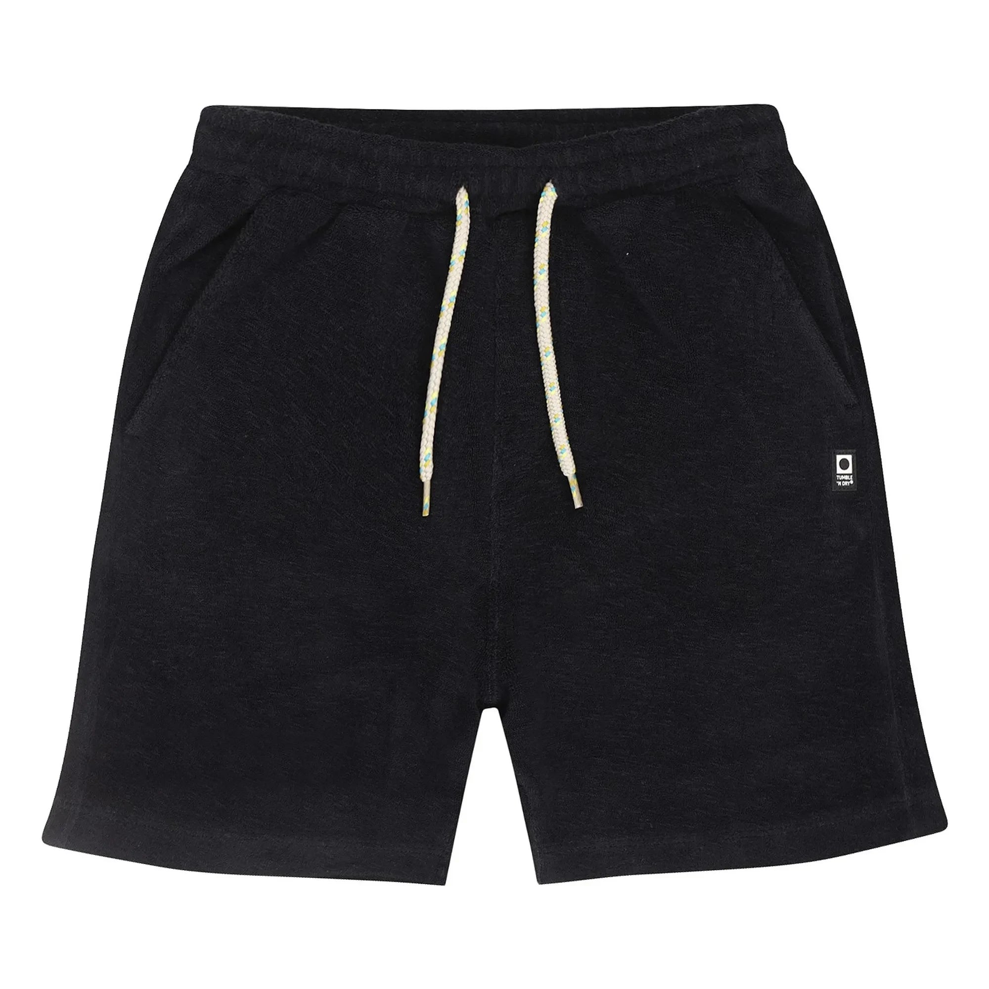 Tumble N'Dry - Pantalones cortos de toalla de algodón orgánico Coastline | Azul oscuro