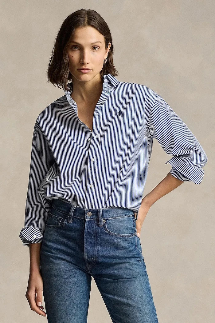 Polo Ralph Lauren Camisa de algodón para mujer