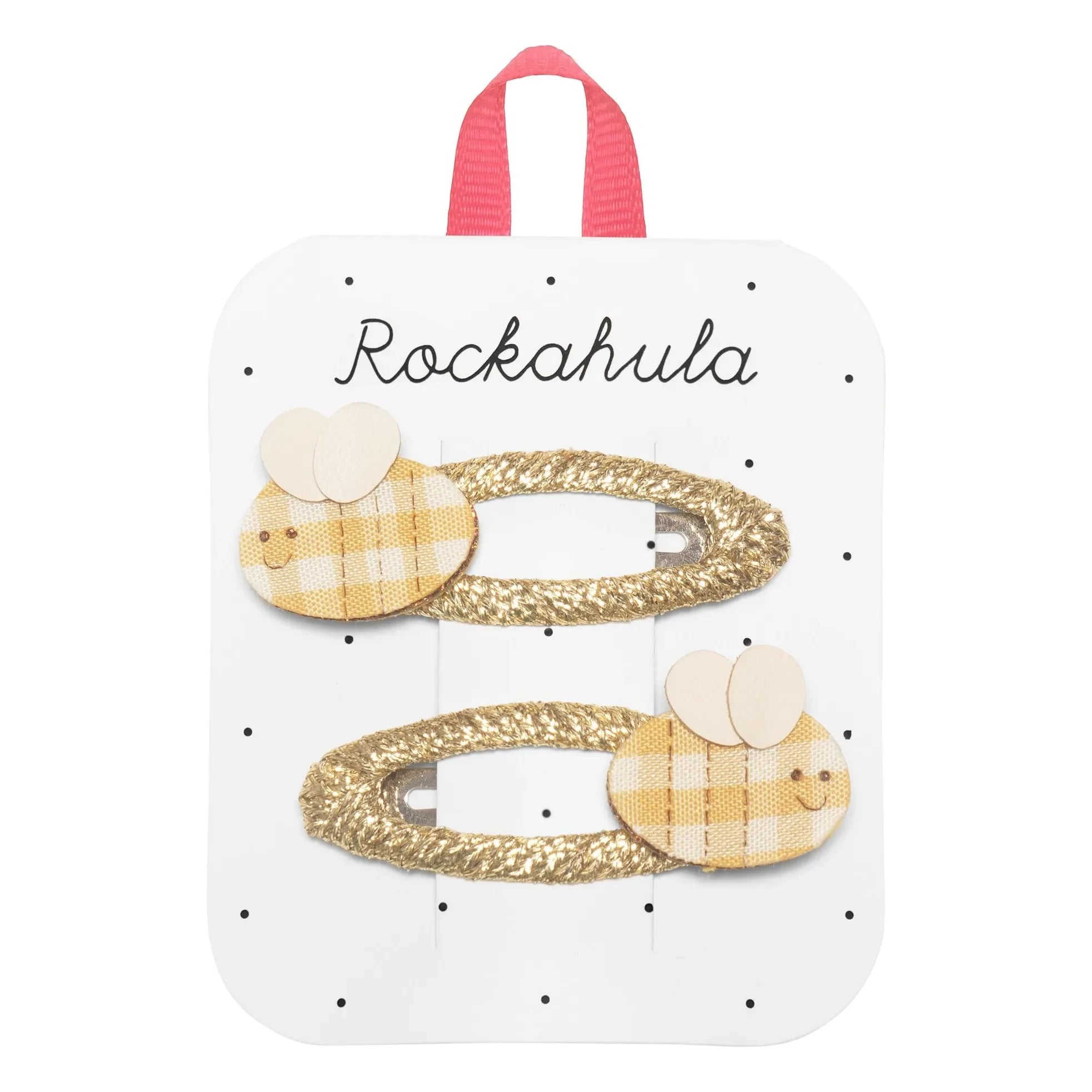Rockahula Kids - Set de 2 pinzas para el pelo Beryl Abeilles | Dorado