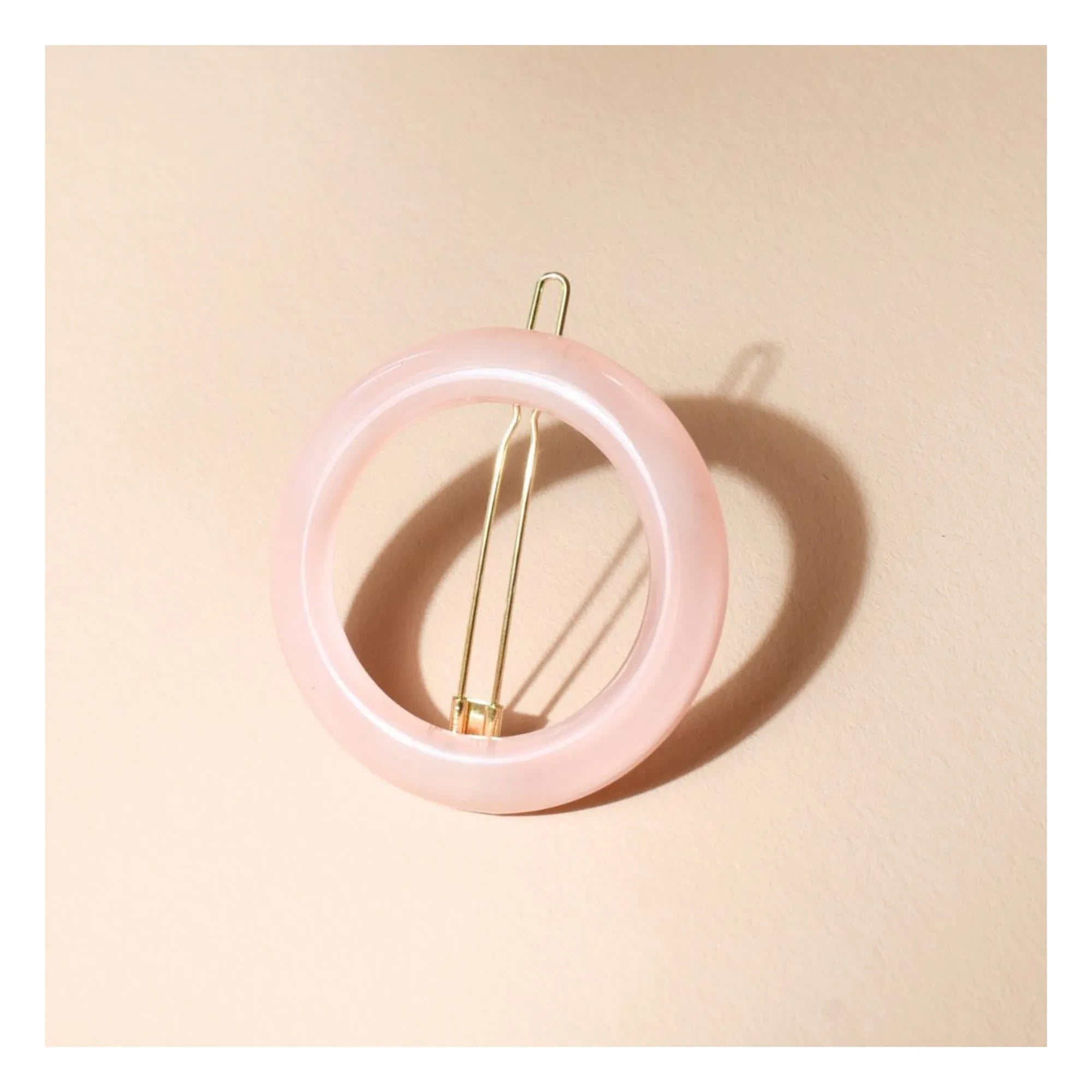Bachca - Pinza redonda de ópalo | Rosa