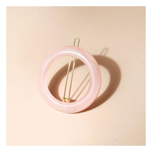Bachca - Pinza redonda de ópalo | Rosa