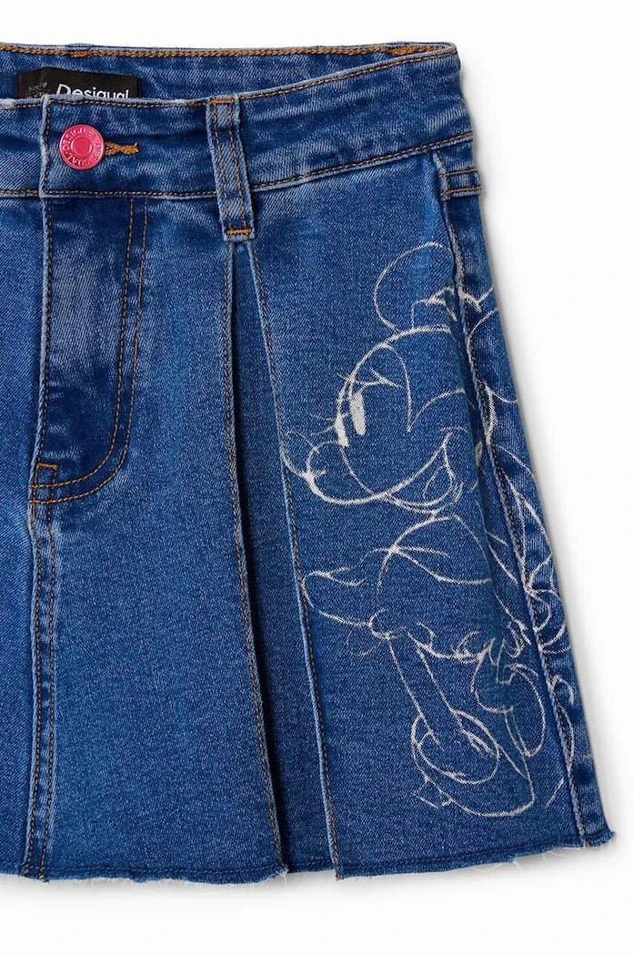 Falda vaquera Desigual MINNIE MOUSE para niña