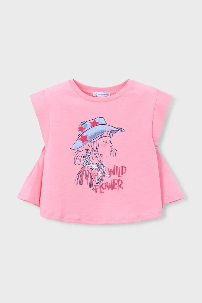 Top de algodón infantil Mayoral