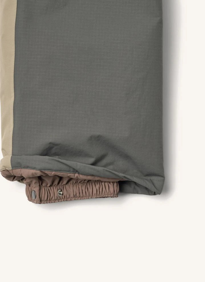 Wheat - Pantalón de esquí Loope fabricado con fibras recicladas | Gris azulado