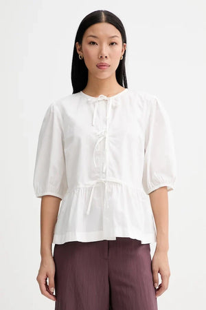 Blusa estilo camisa de algodón para mujer Marc O'Polo