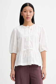 Blusa estilo camisa de algodón para mujer Marc O'Polo