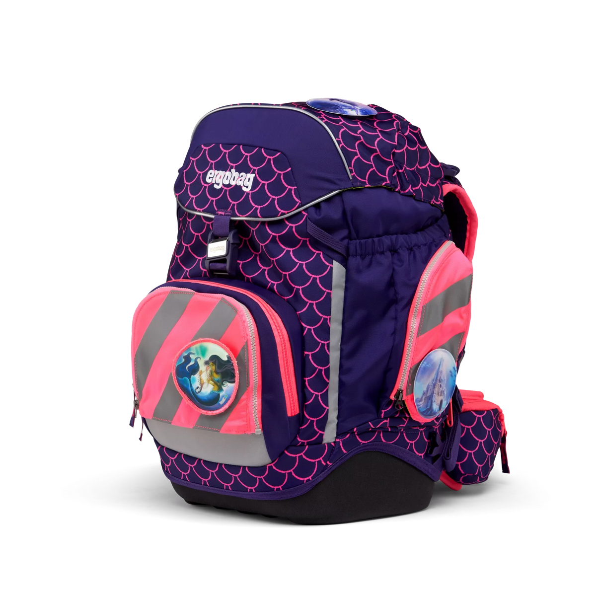 Ergobag - Zip-Set with reflective Stripes Pink