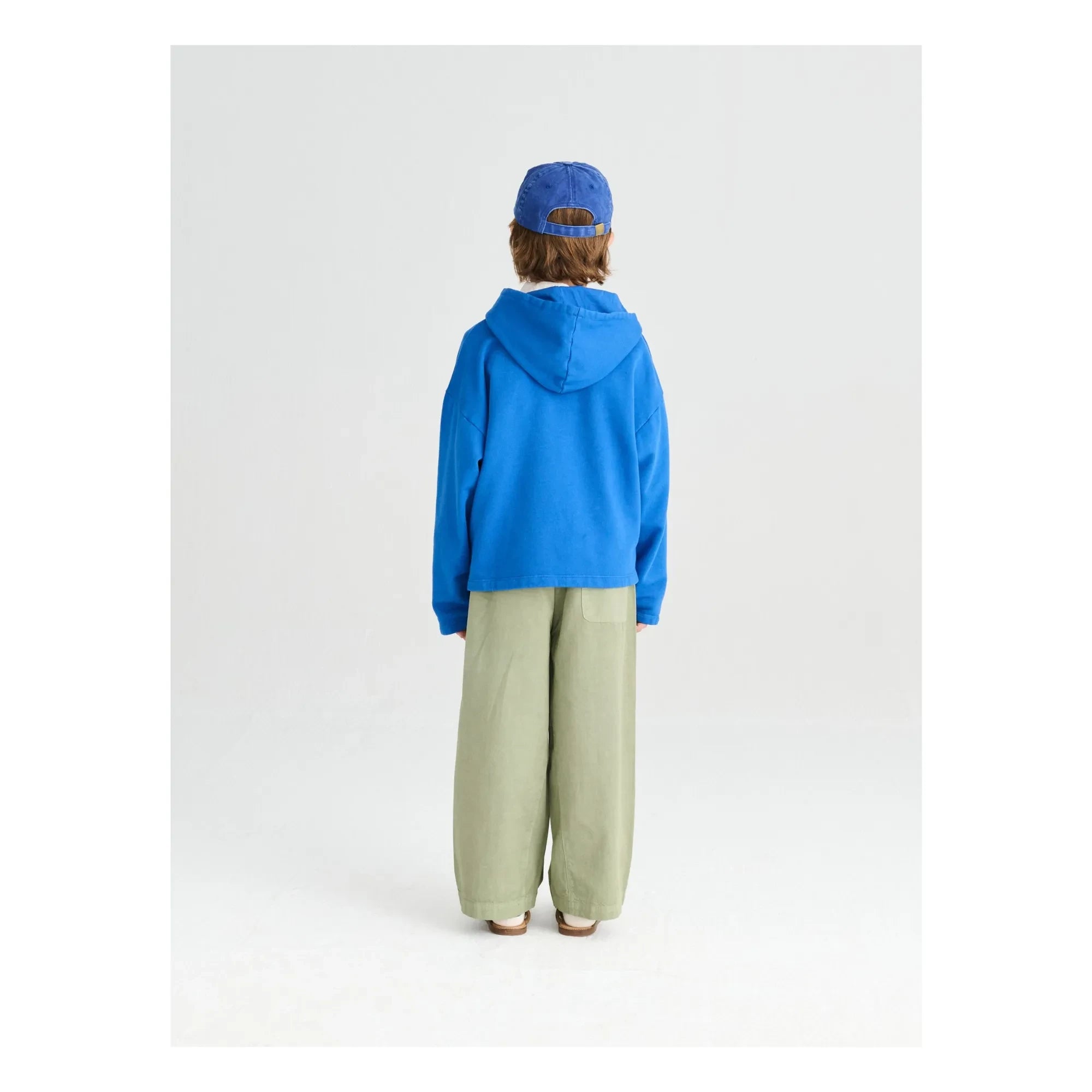 True Artist - Sudadera con capucha N°9 Algodón orgánico | Azul royal