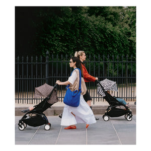 Stokke® - Cochecito YOYO³ 6+ Chasis negro | Leopardo