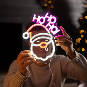 Legami - Lámpara LED de efecto neón - Santa Claus - Es un signo