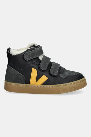 Zapatillas de piel Veja Small V-10 Mid Winter para niños