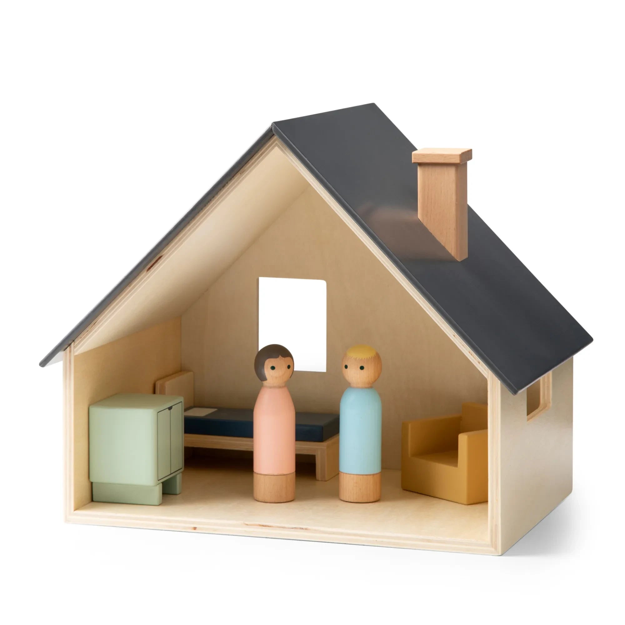 Sebra - Casa de muñecas de madera y accesorios