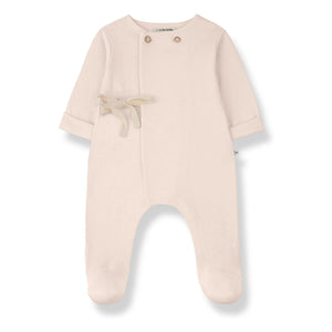 1+ en la familia - Mono Pointelle Baptiste | Rosa beige