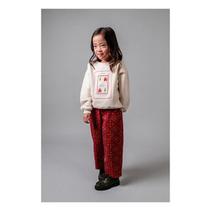birinit - Magic Day organik pamuklu sweatshirt | Ivory