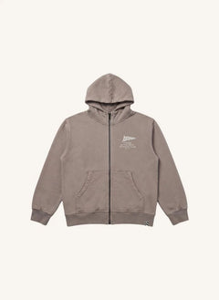 Dedo en la nariz - Sudadera de algodón orgánico Harlan Run Club | Gris