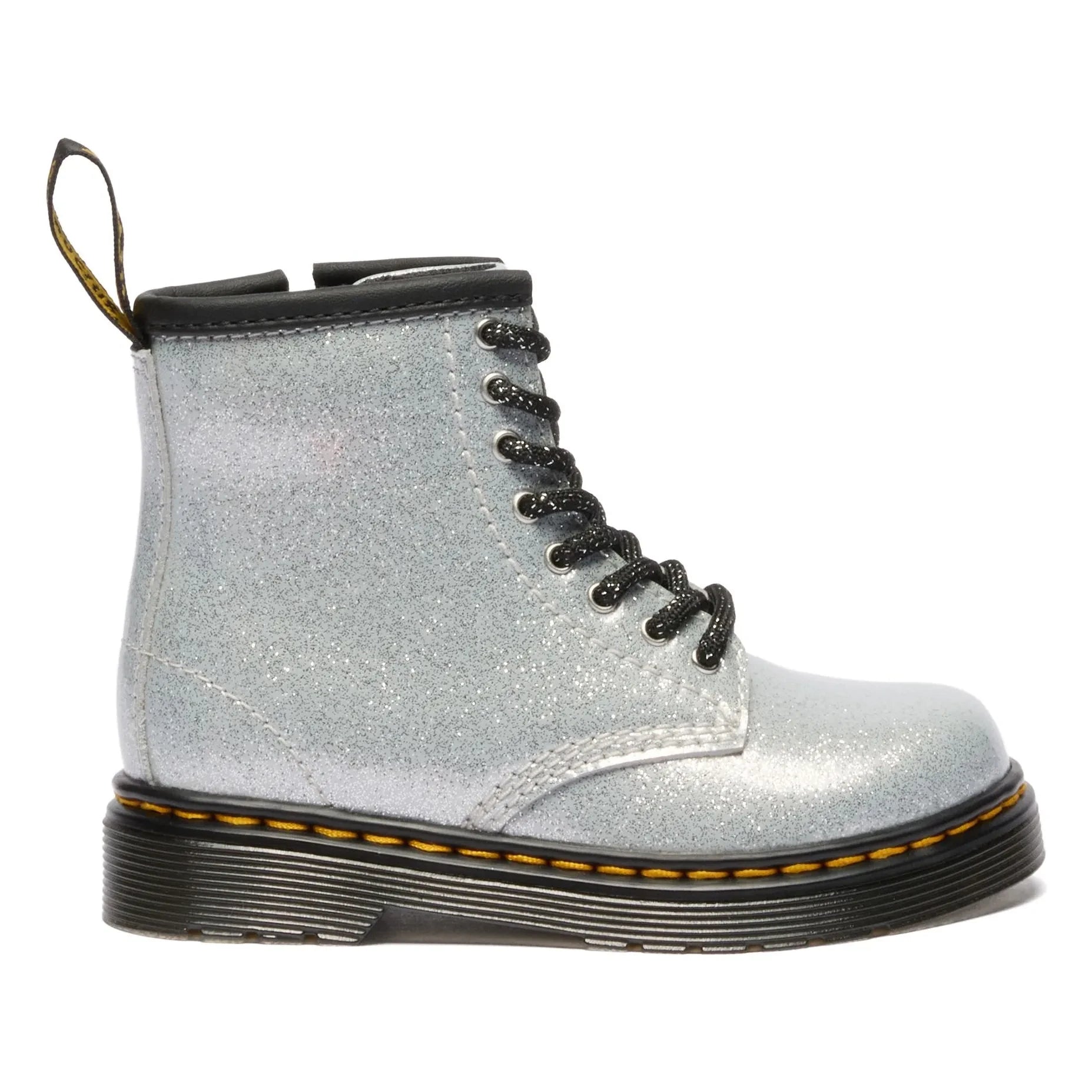 Dr Martens - Bota 1460 J Glitter | Plateado
