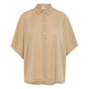 Momoni - Camisa Metálica Brooklyn | Oro