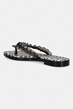 Melissa sandalia de mujer tipo chancla FLIP FLOP SLIM + GANNI AD