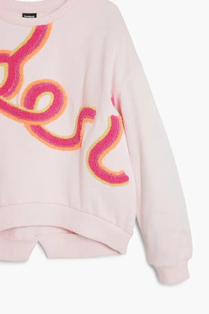 Sudadera Desigual de Algodón para Niños