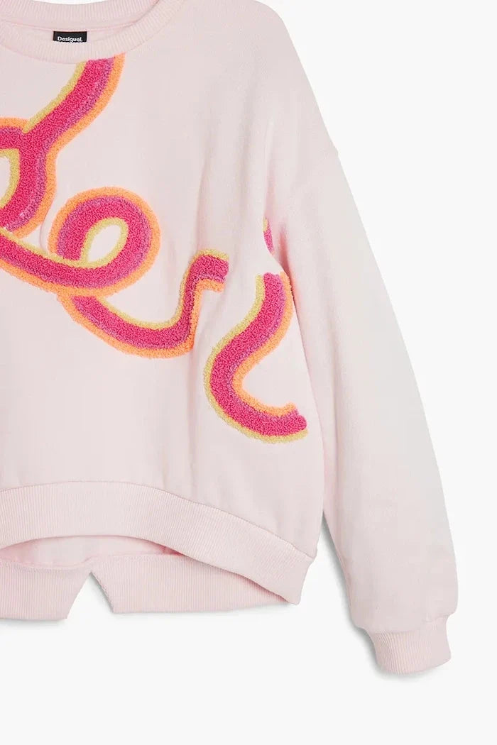 Sudadera Desigual de Algodón para Niños