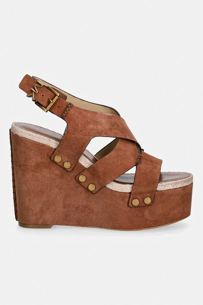 MICHAEL Michael Kors Sandalias de cuña Raven de ante