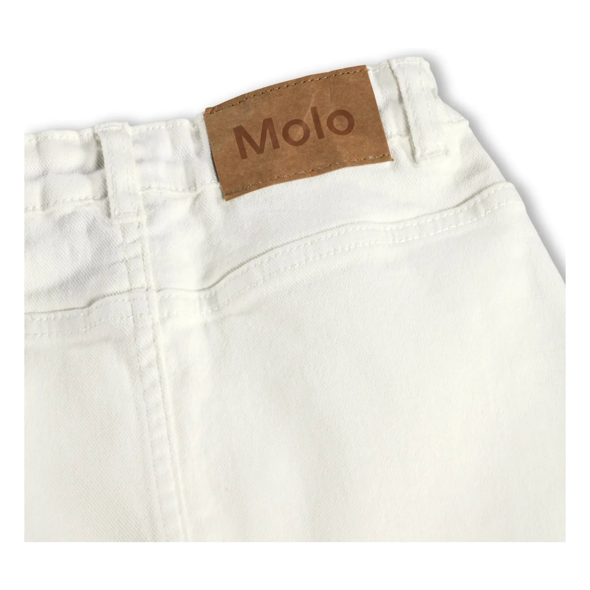 Molo - Falda vaquera Bera | Blanco