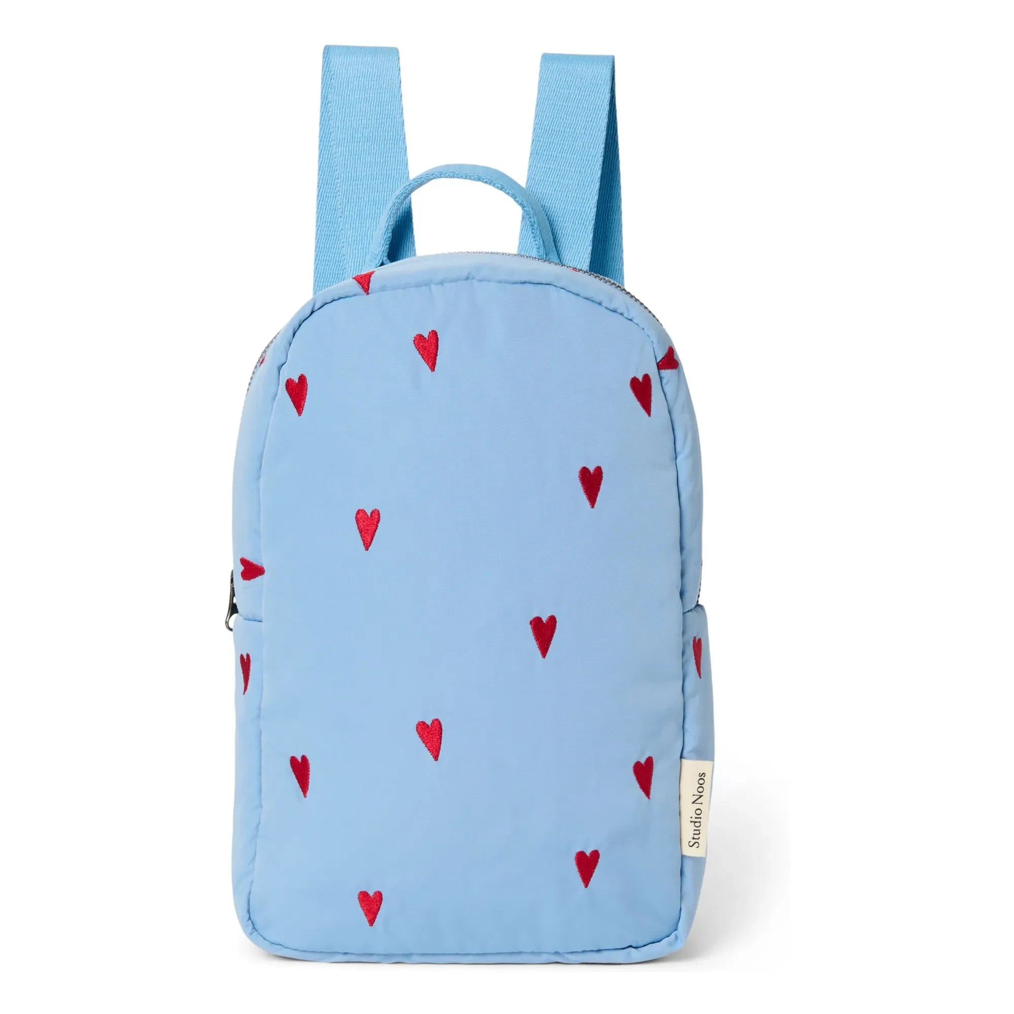 Studio Noos - Mochila Puffy Hearts | Azul claro