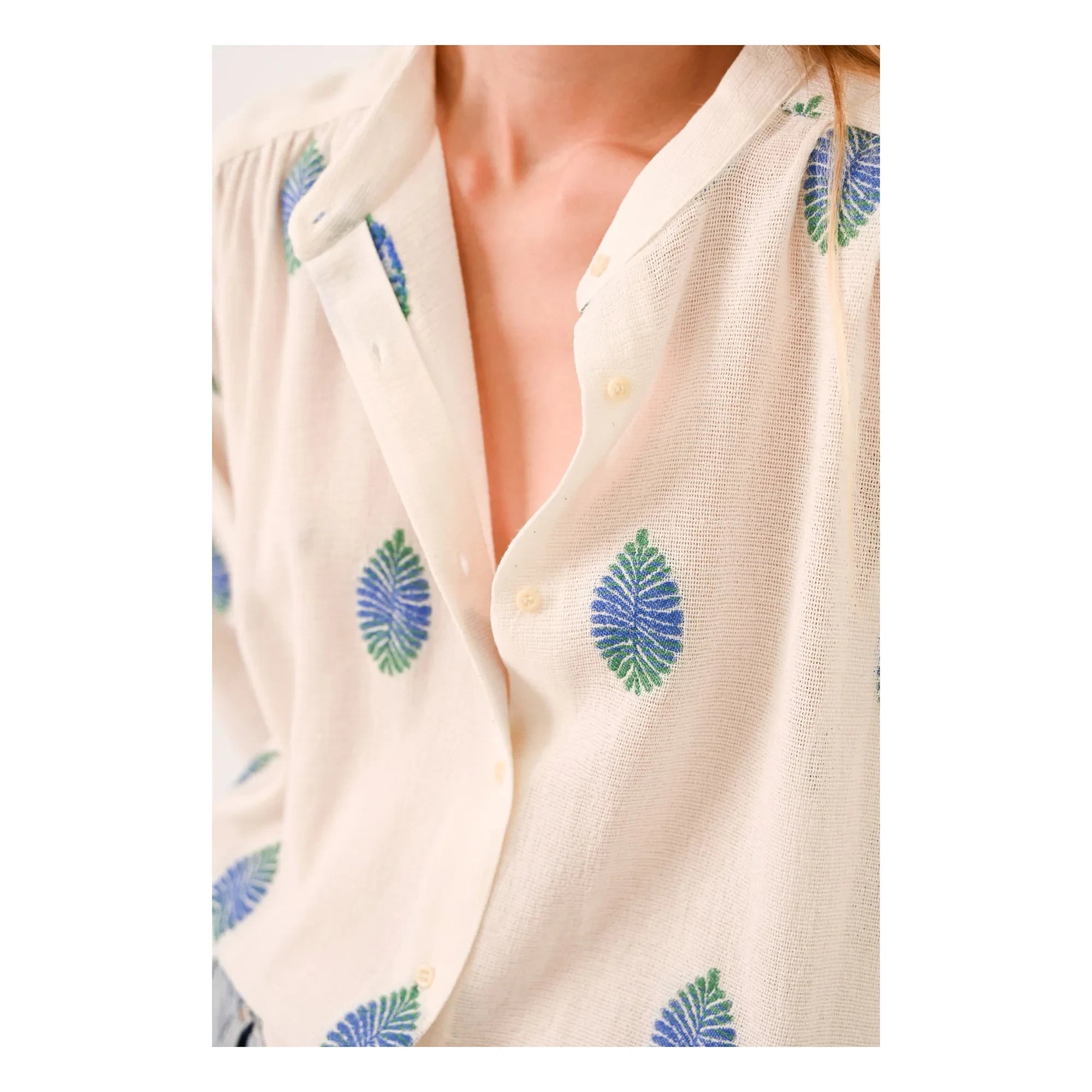 Sacrécoeur - Louisa Uxua Camisa | Blanco