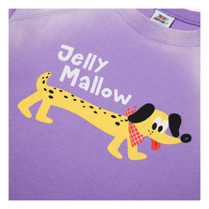 Jelly Mallow - Camiseta Tie and Dye para Perro | Morado