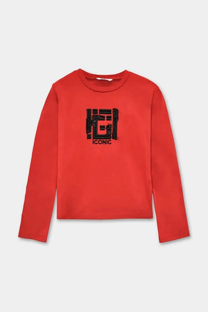 Blusa de manga larga para niña Mayoral