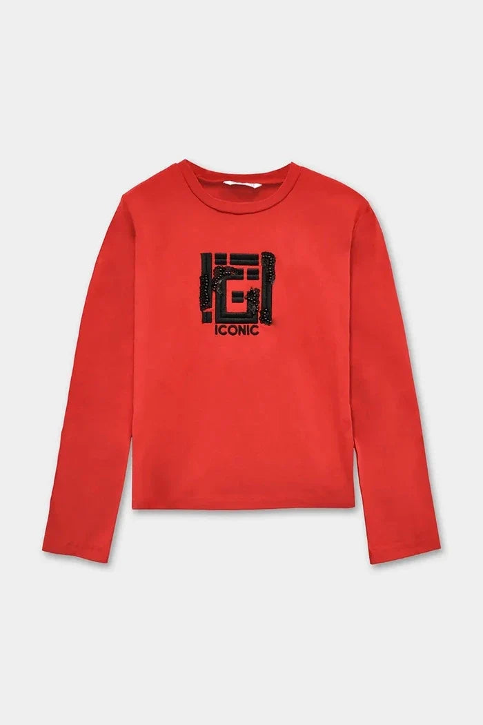 Blusa de manga larga para niña Mayoral
