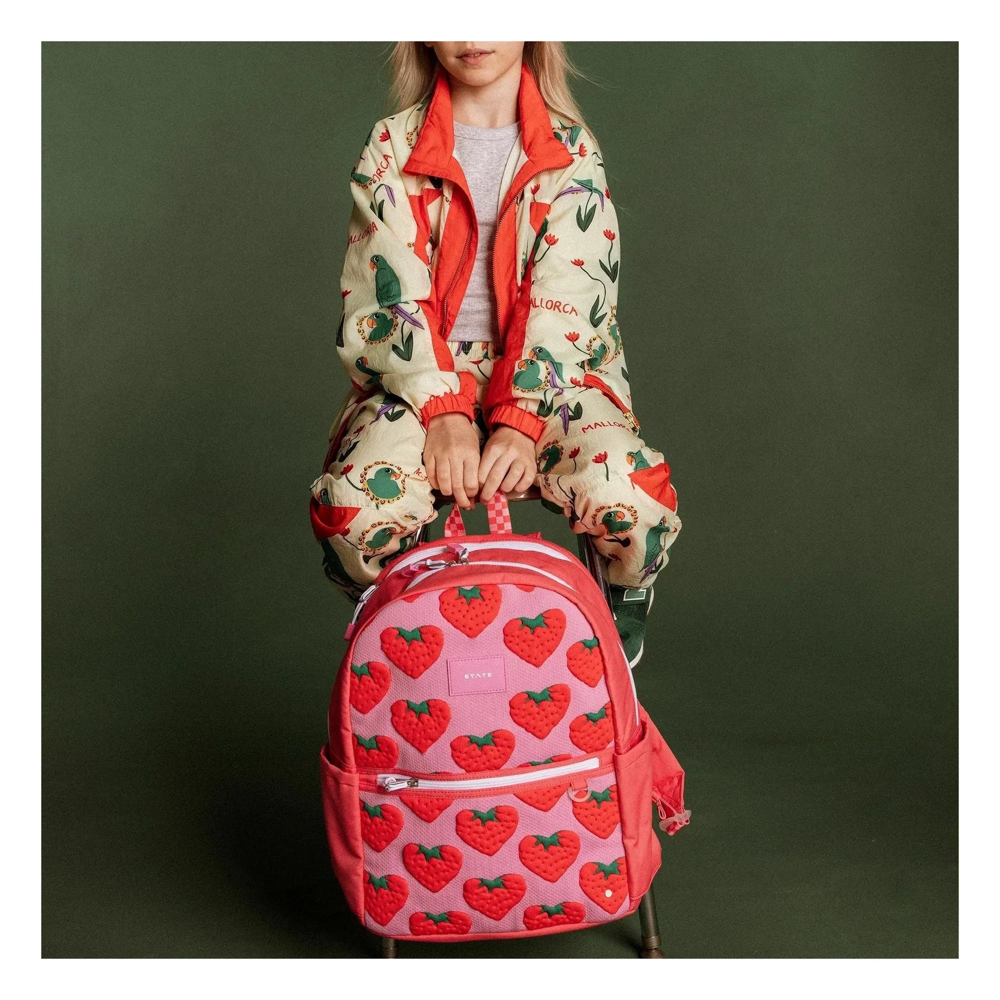 State Bags - Mochila Kane Strawberry | Rosa