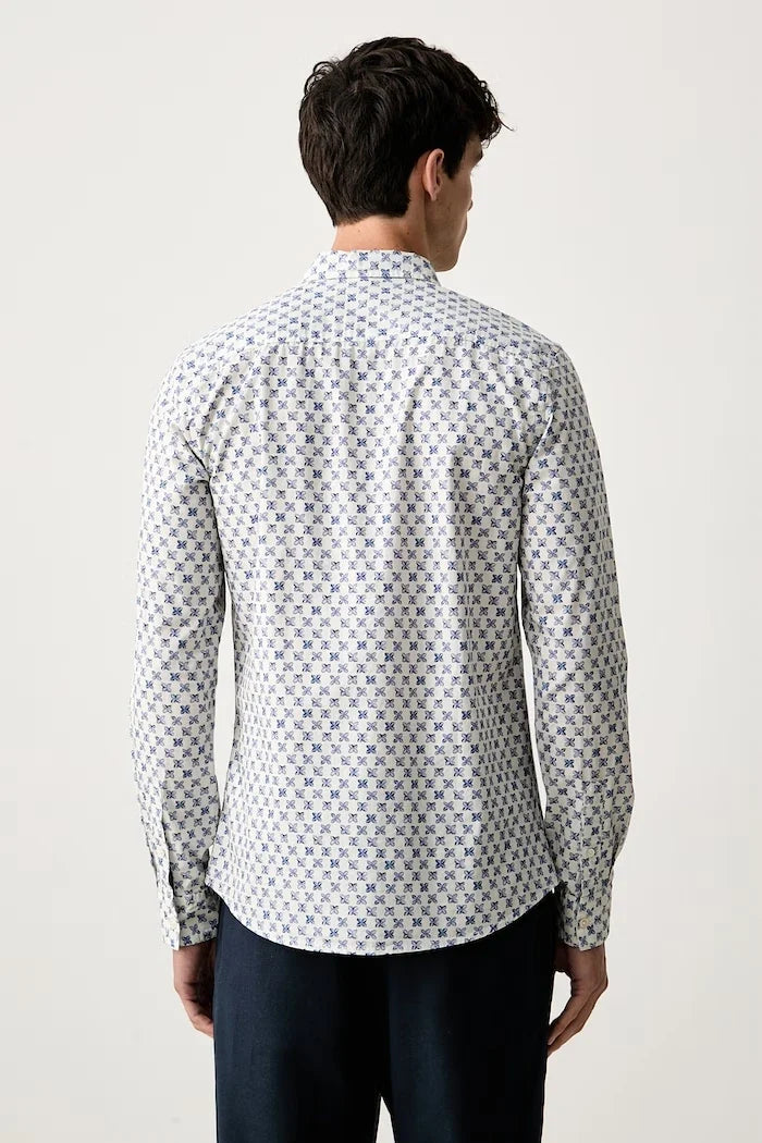 Camisa de algodón Scotch & Soda para hombre