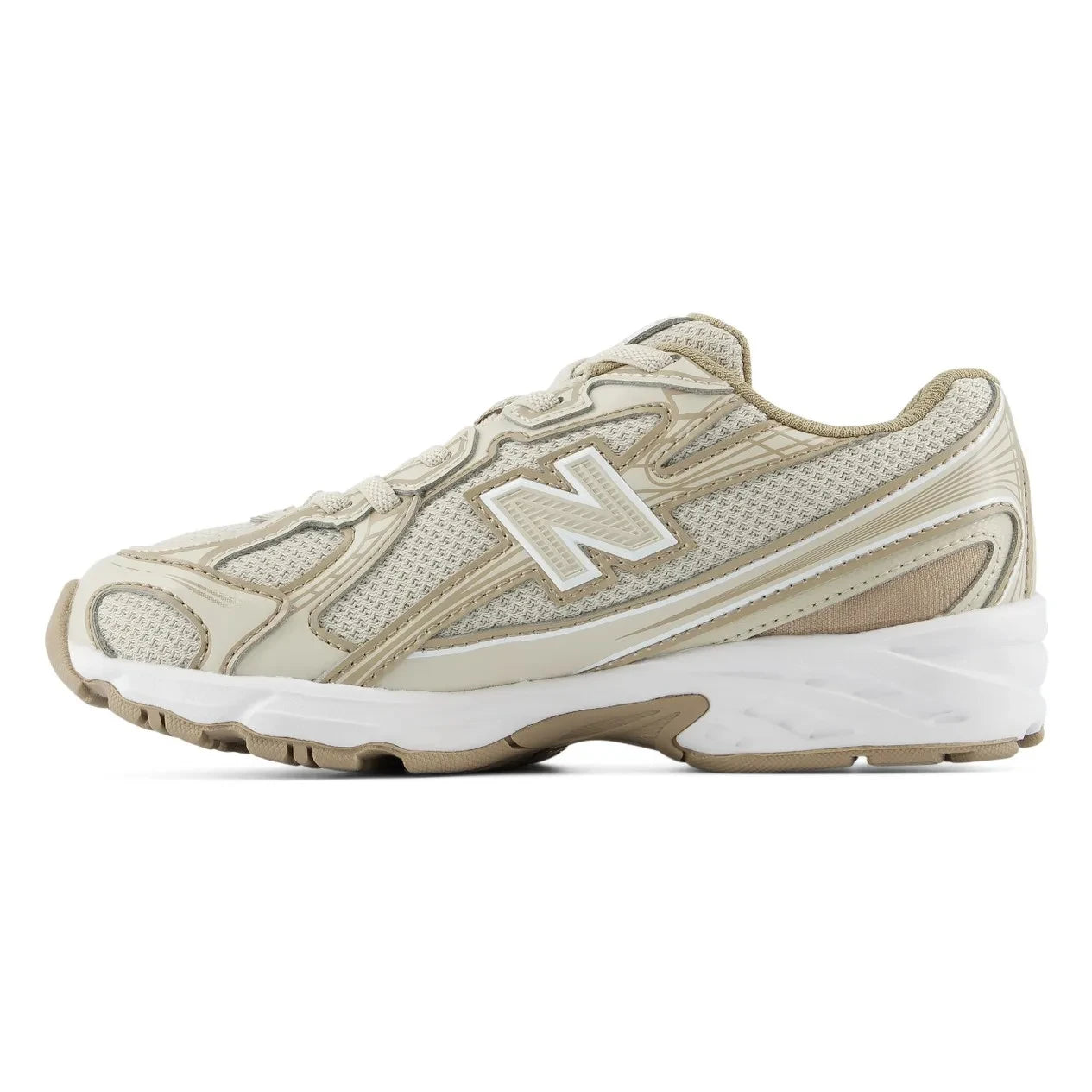 New Balance - Lastikli Dantelli Spor Ayakkabı 740 | Bej