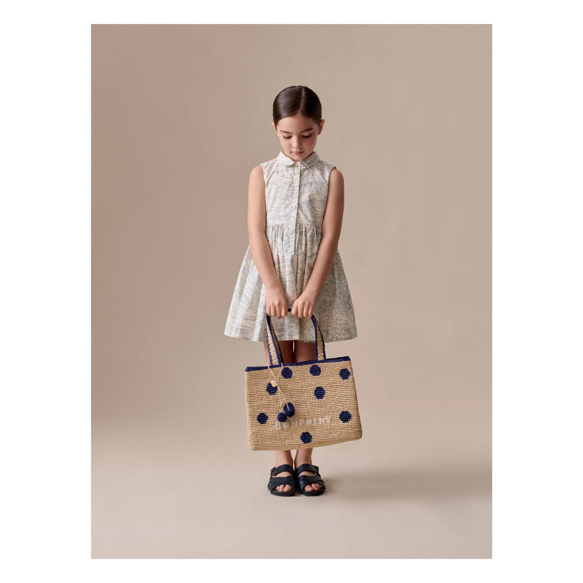 Bonpoint - Bolso Esma Rafia | Natural