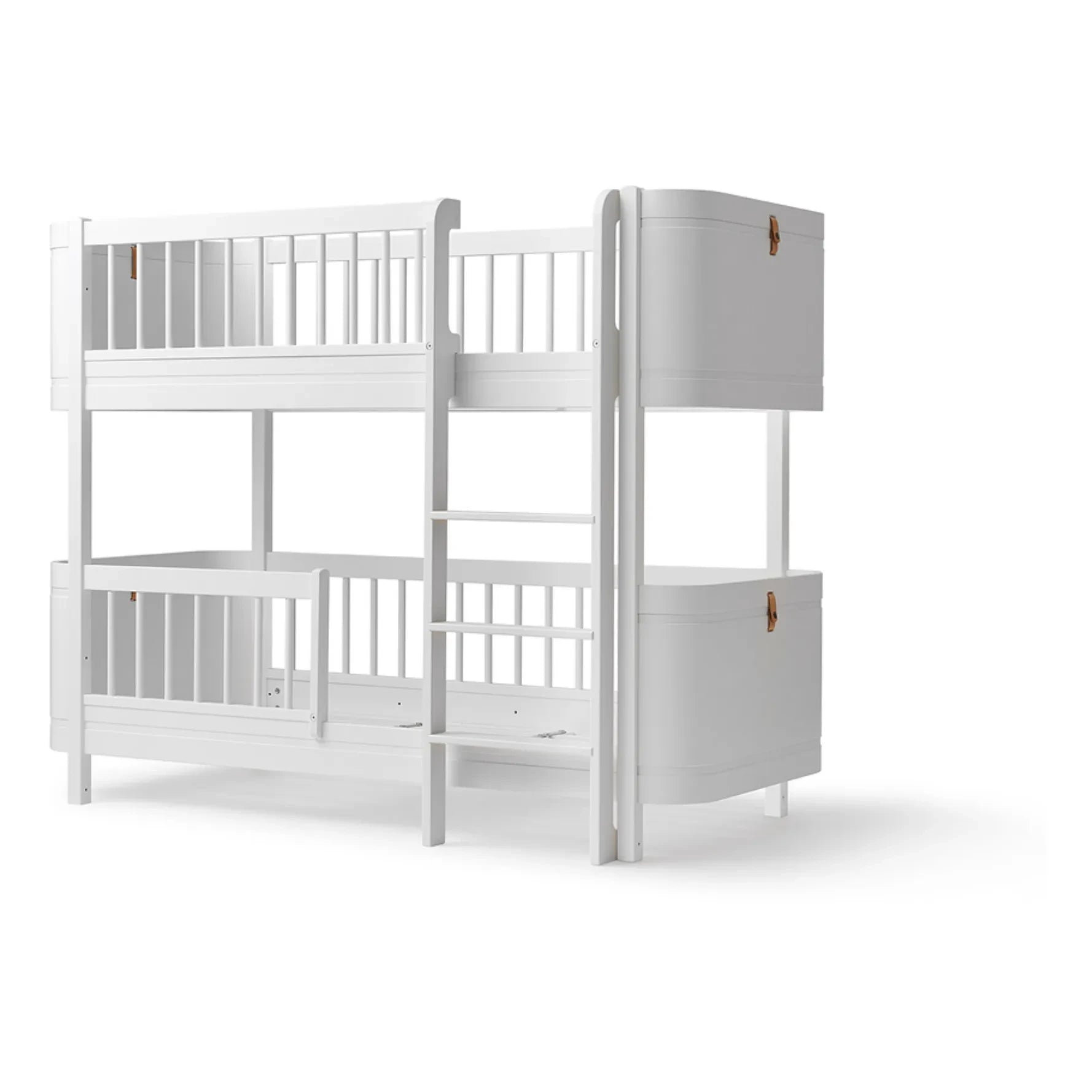 Oliver Furniture - Mini+ Alçak Ranza Yatağı | Beyaz