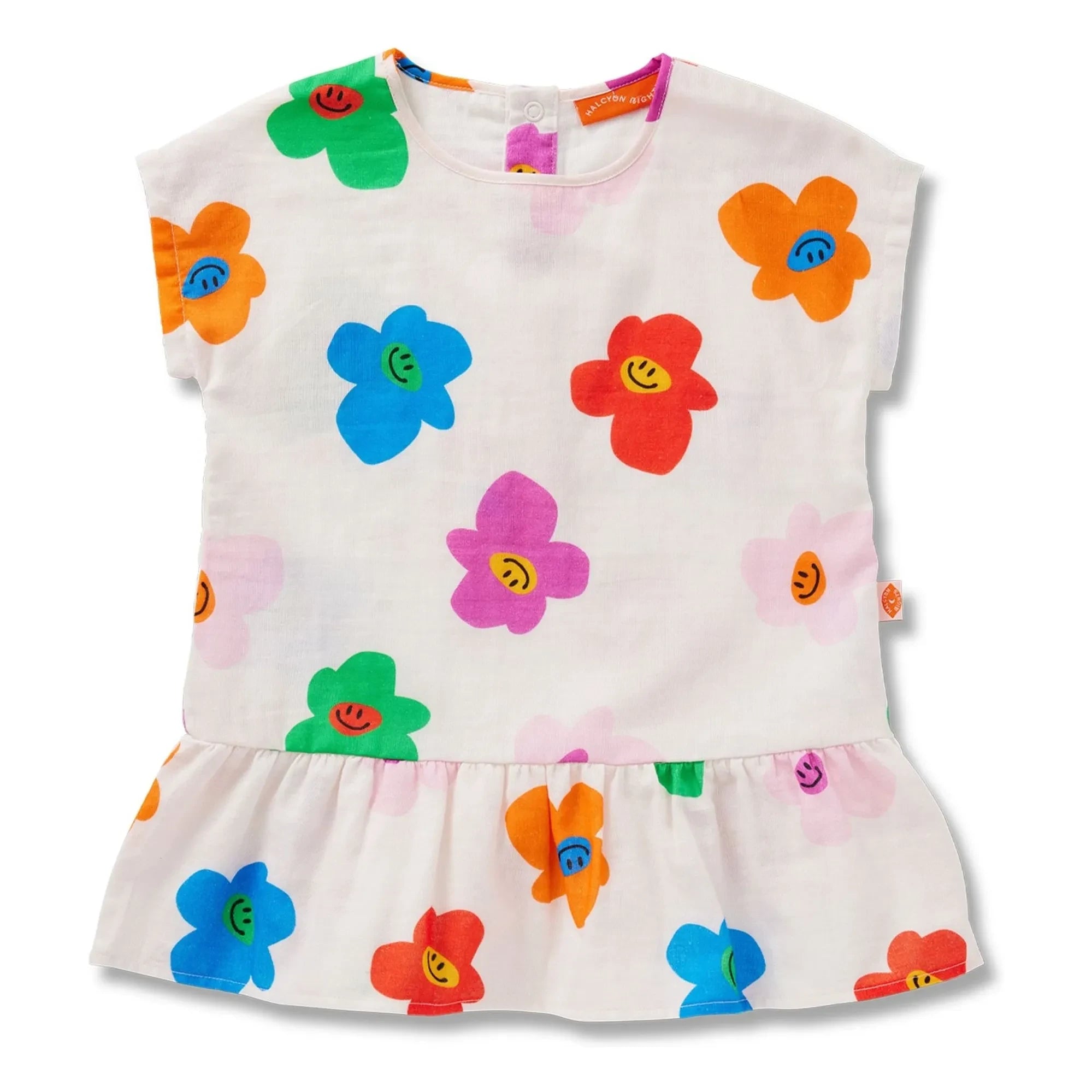Halcyon Nights - Vestido floral | Marfil