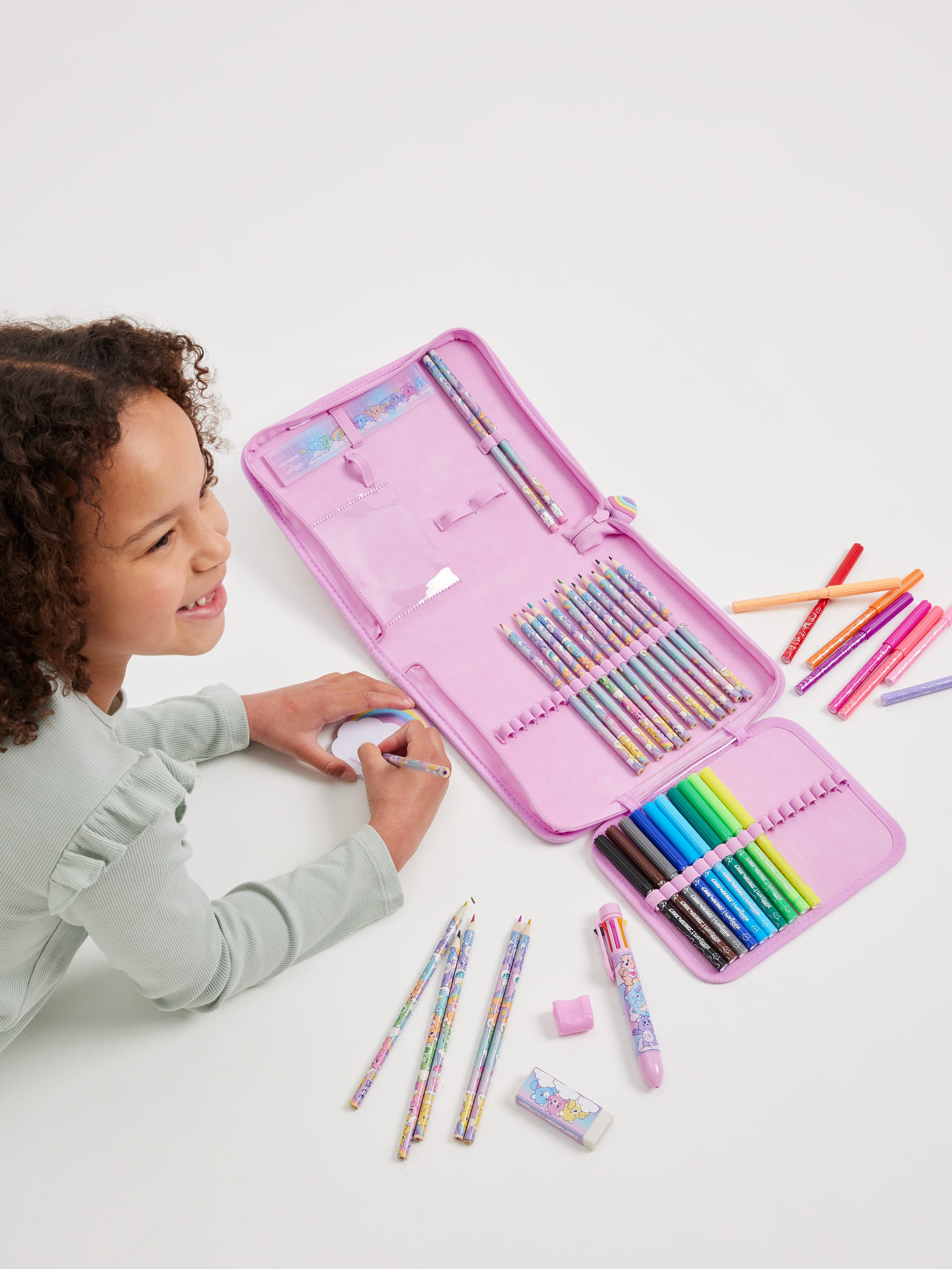 Smiggle - Care Bears Kalem Kutulu Kırtasiye Seti