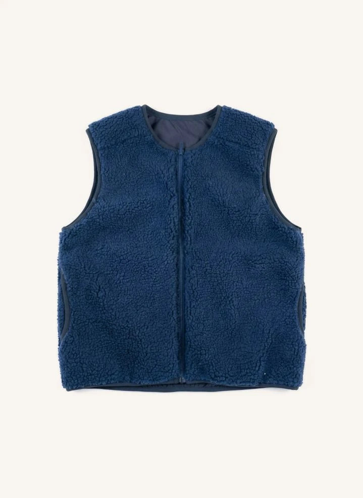 Finger in the nose - Peasy Sherpa Chaqueta sin mangas | azul real