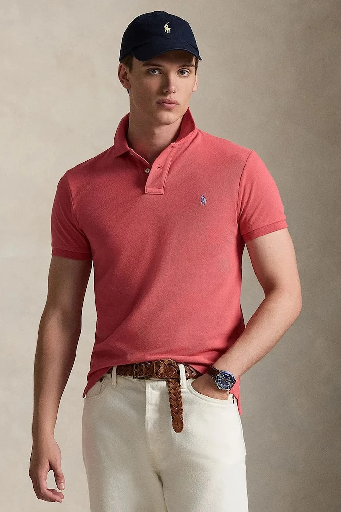 Polo Ralph Lauren Camiseta de Algodón con Cuello