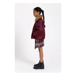 Pan comido - Chaqueta bomber Aria | Berenjena
