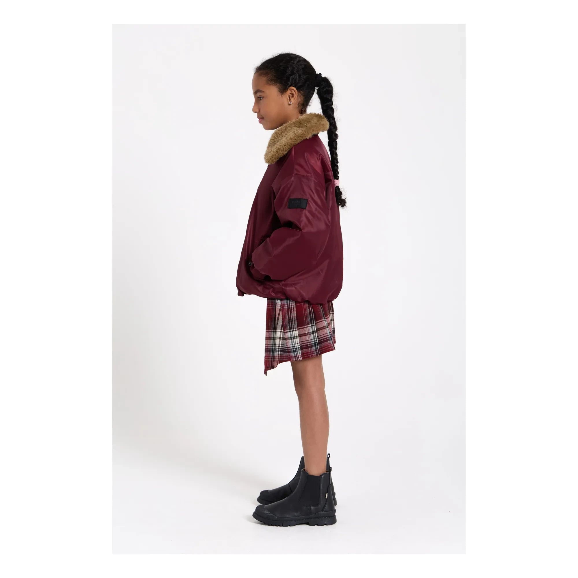 Pan comido - Chaqueta bomber Aria | Berenjena