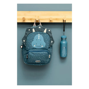 Trixie - Mochila Mr. Triceratops | Gris azulado