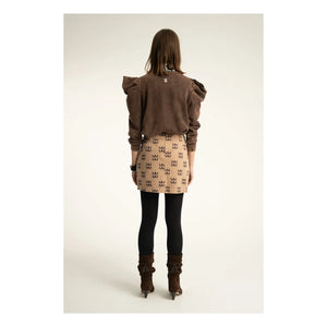 Sisters Department - Matilda organik pamuk sweatshirt | Kahverengi