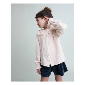 Búho - Blusa Plumeti de Algodón Orgánico | Rosa Palo