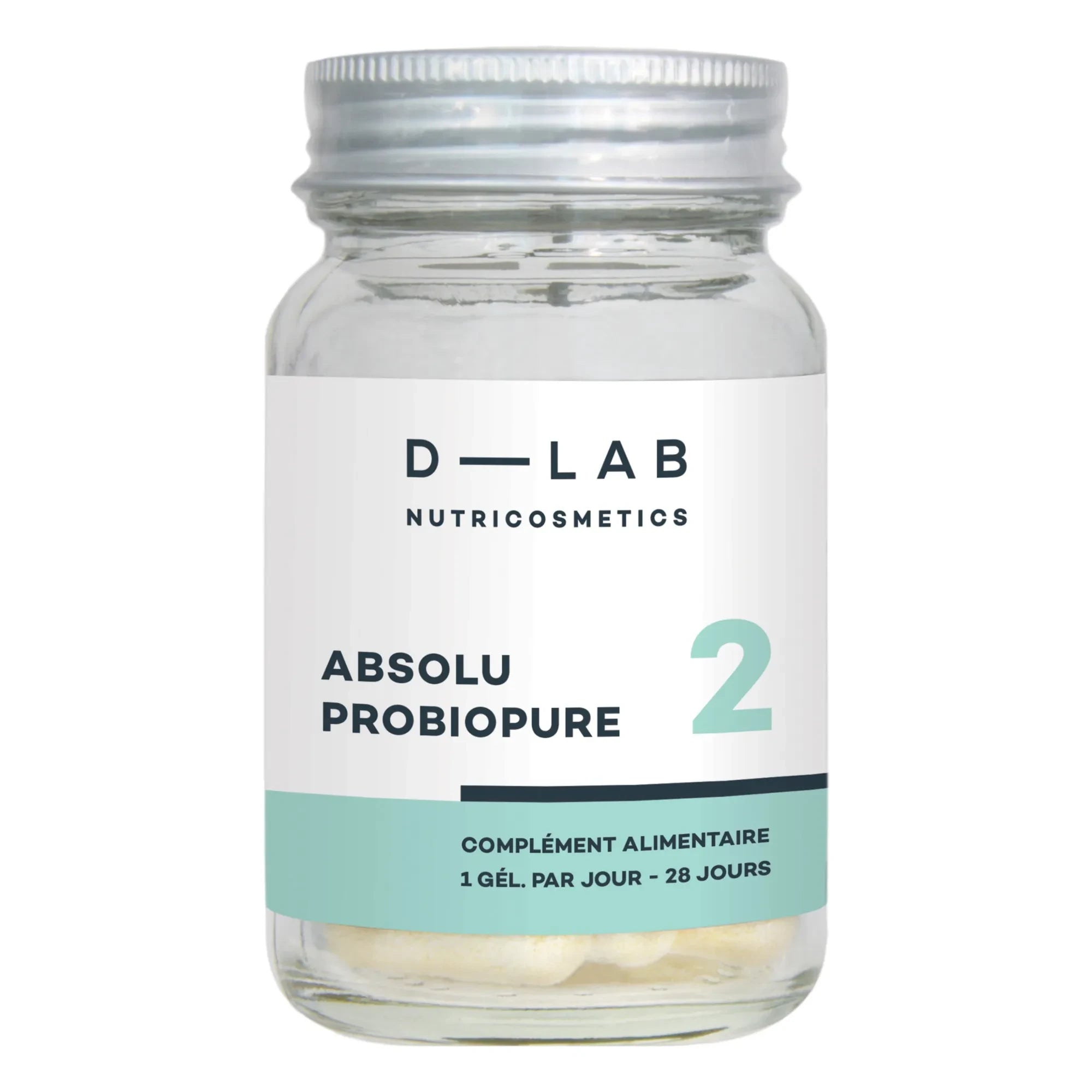 D-LAB NUTRICOSMETICS - Absolu Probiopure equilibrio flora intestinal Suplemento alimenticio - 1 mes